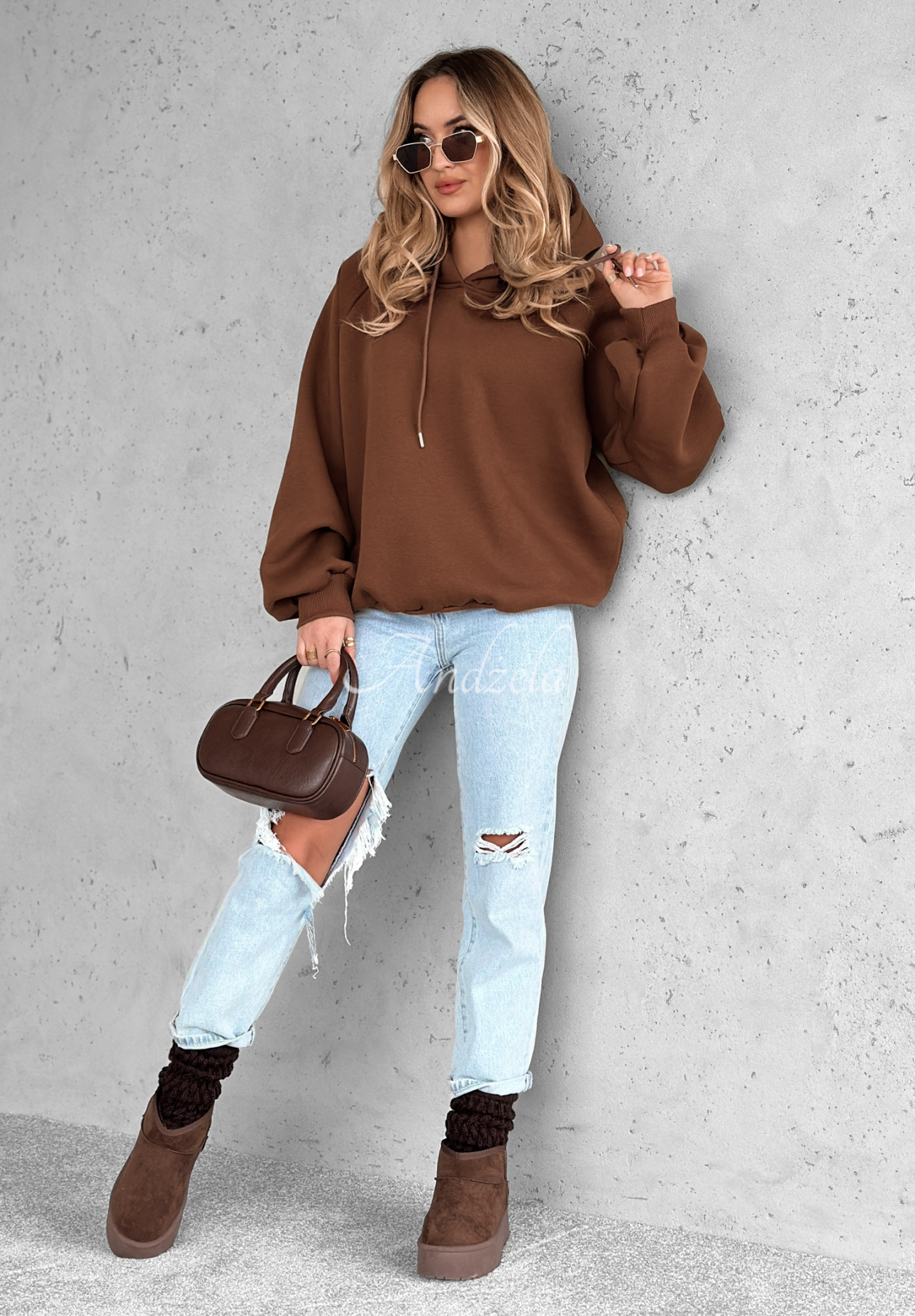 Canton chocolate hoodie