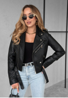 073 Kurtka Ramoneska Royal Black