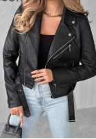 073 Kurtka Ramoneska Royal Black