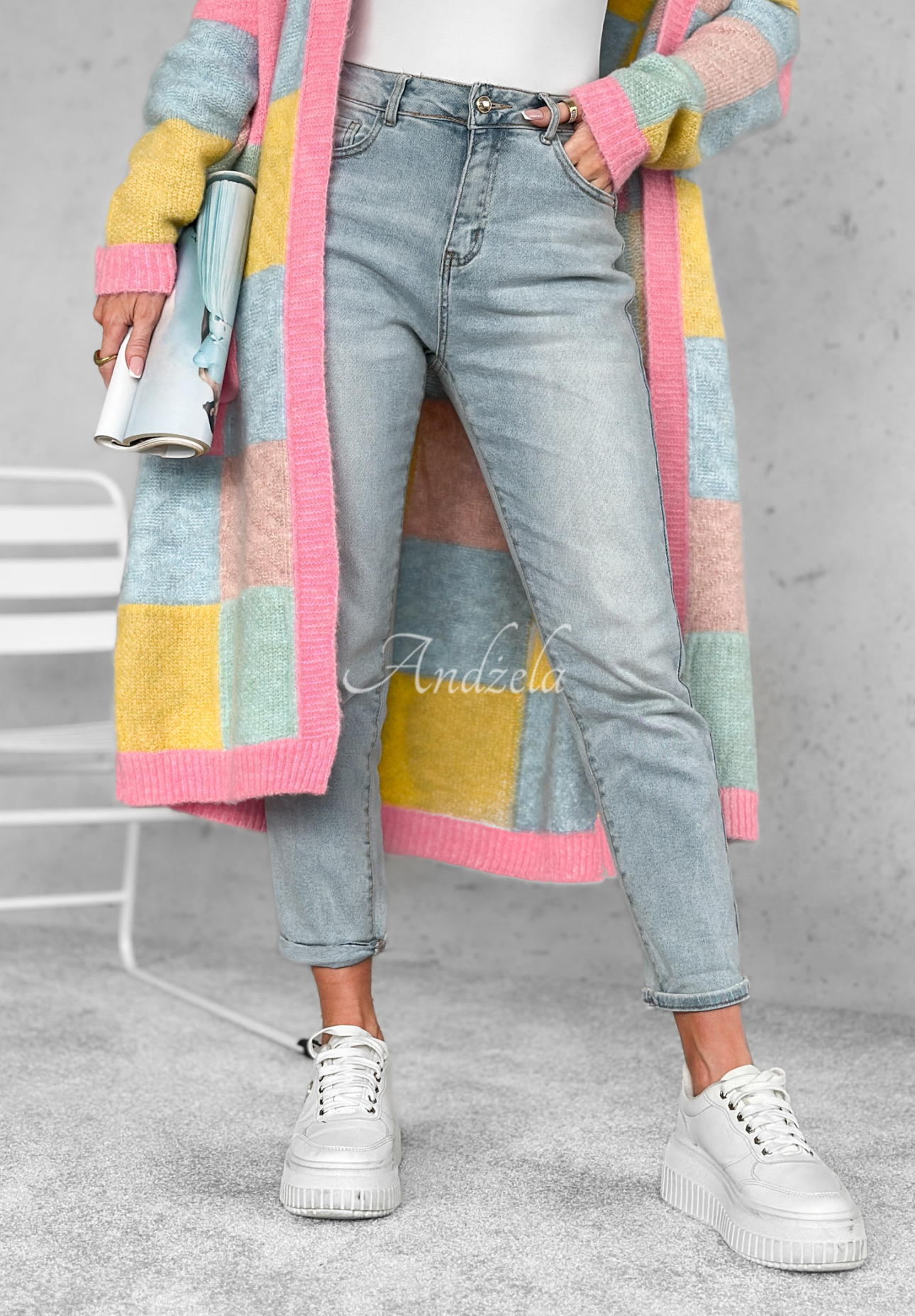 Reveal It light blue loose fit denim pants