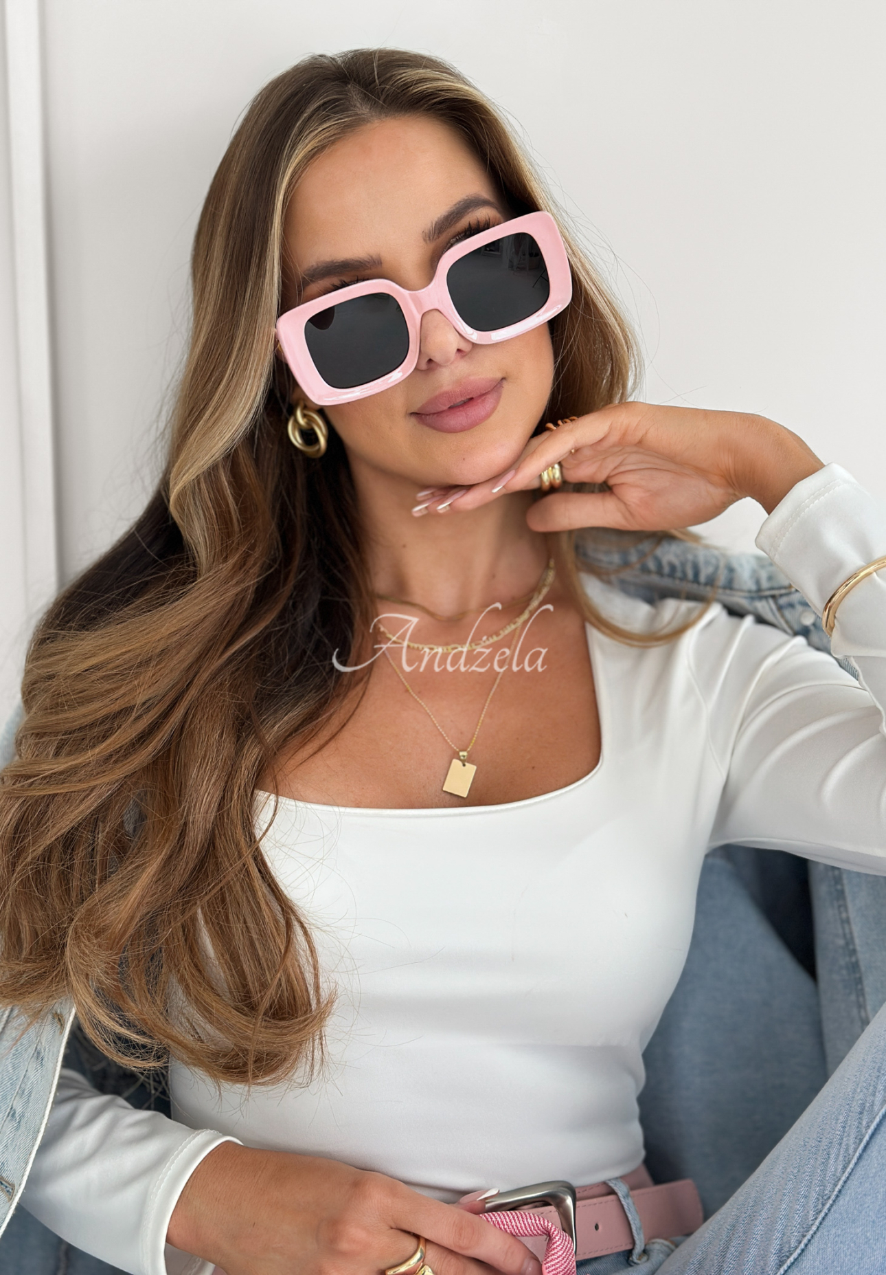 Sunny Shades pink sunglasses