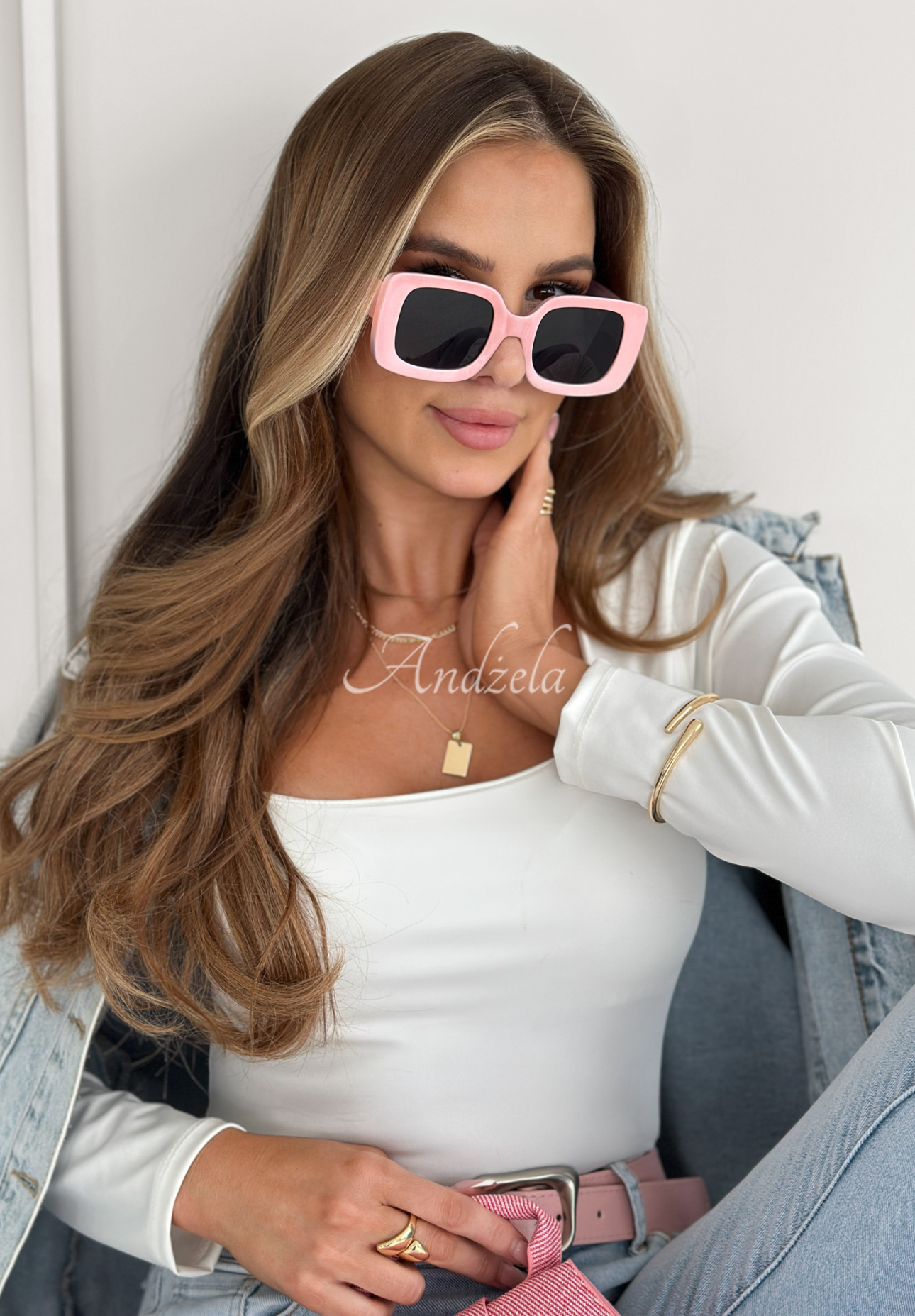 Sunny Shades pink sunglasses