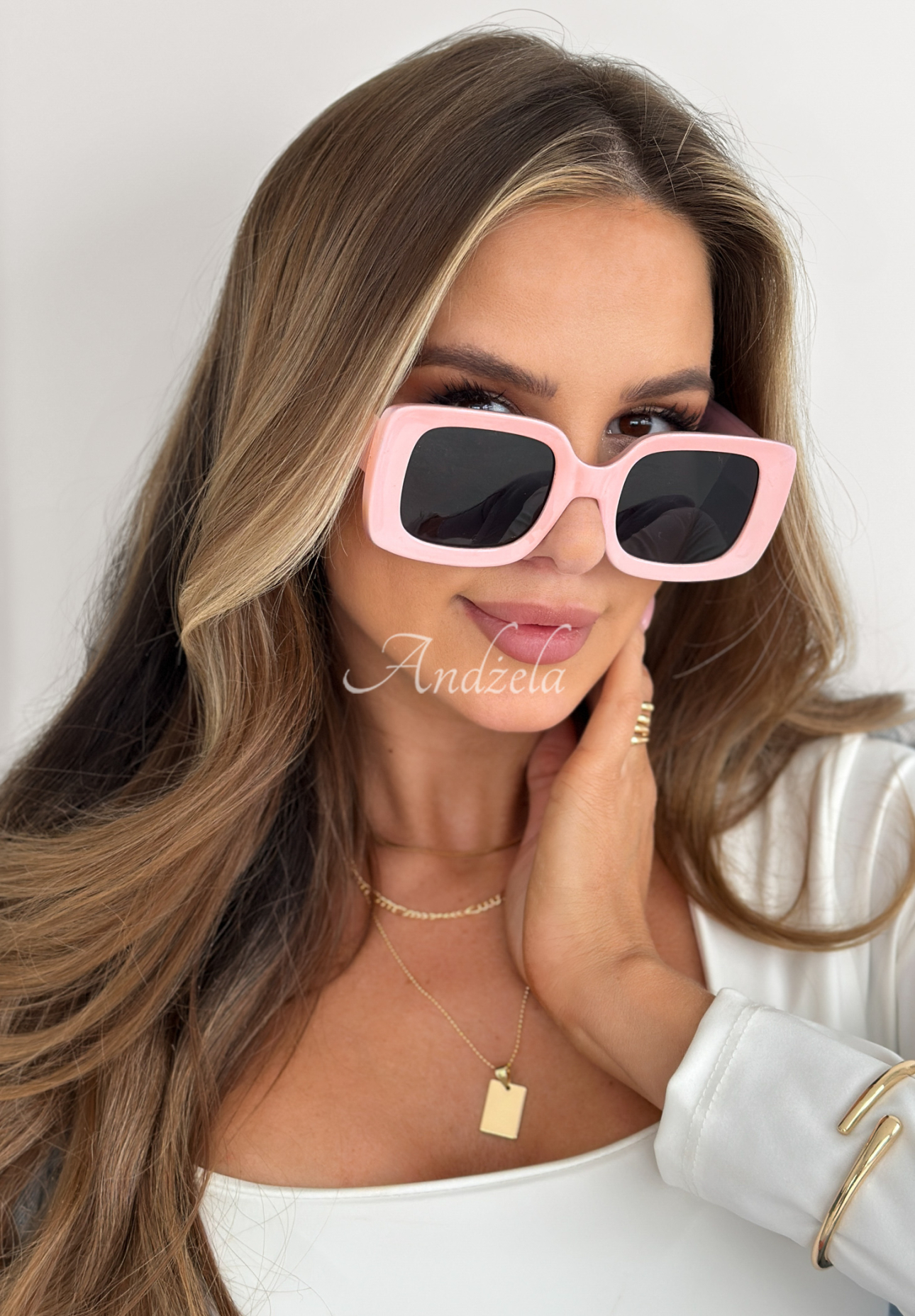 Sunny Shades pink sunglasses