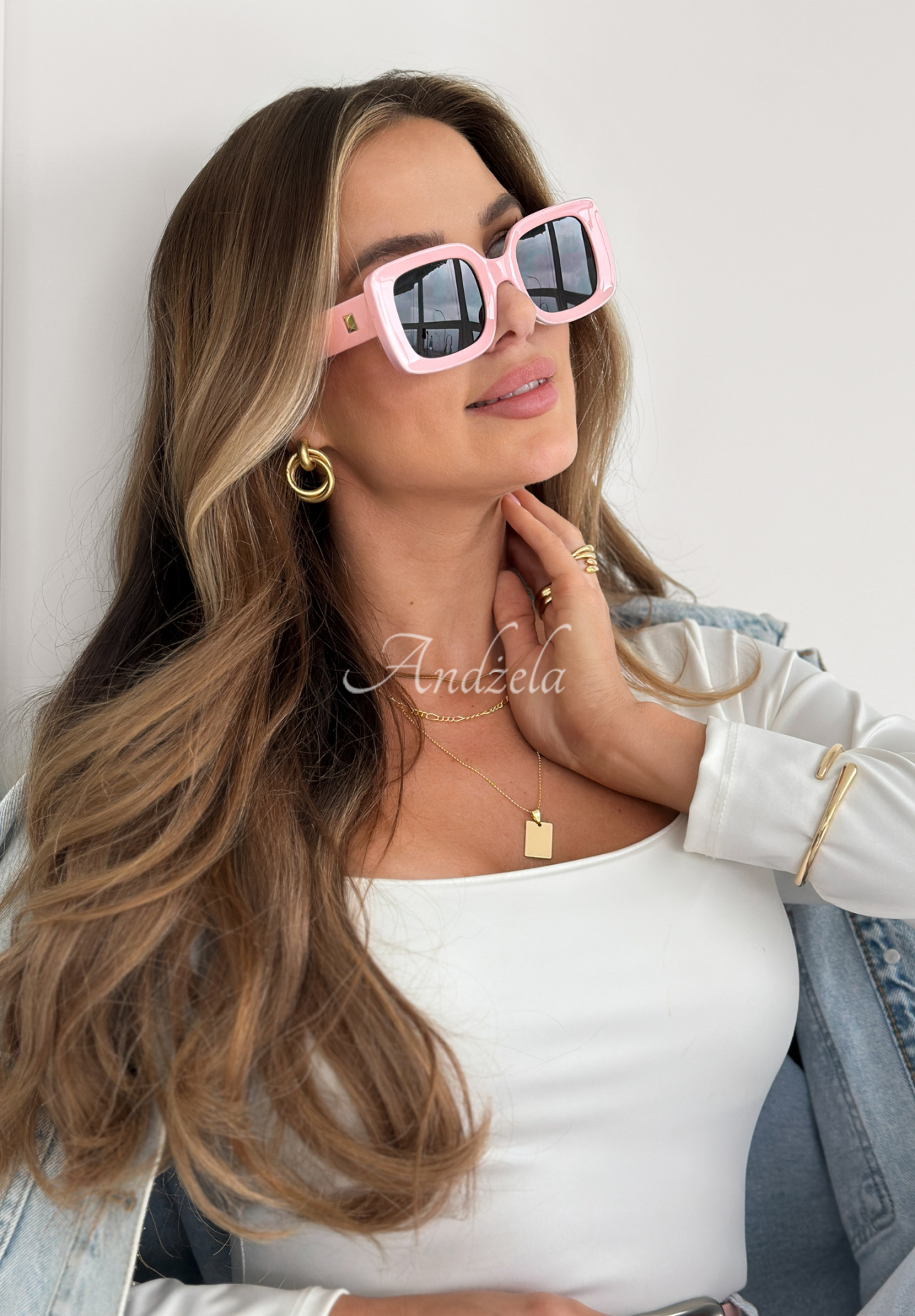 Sunny Shades pink sunglasses