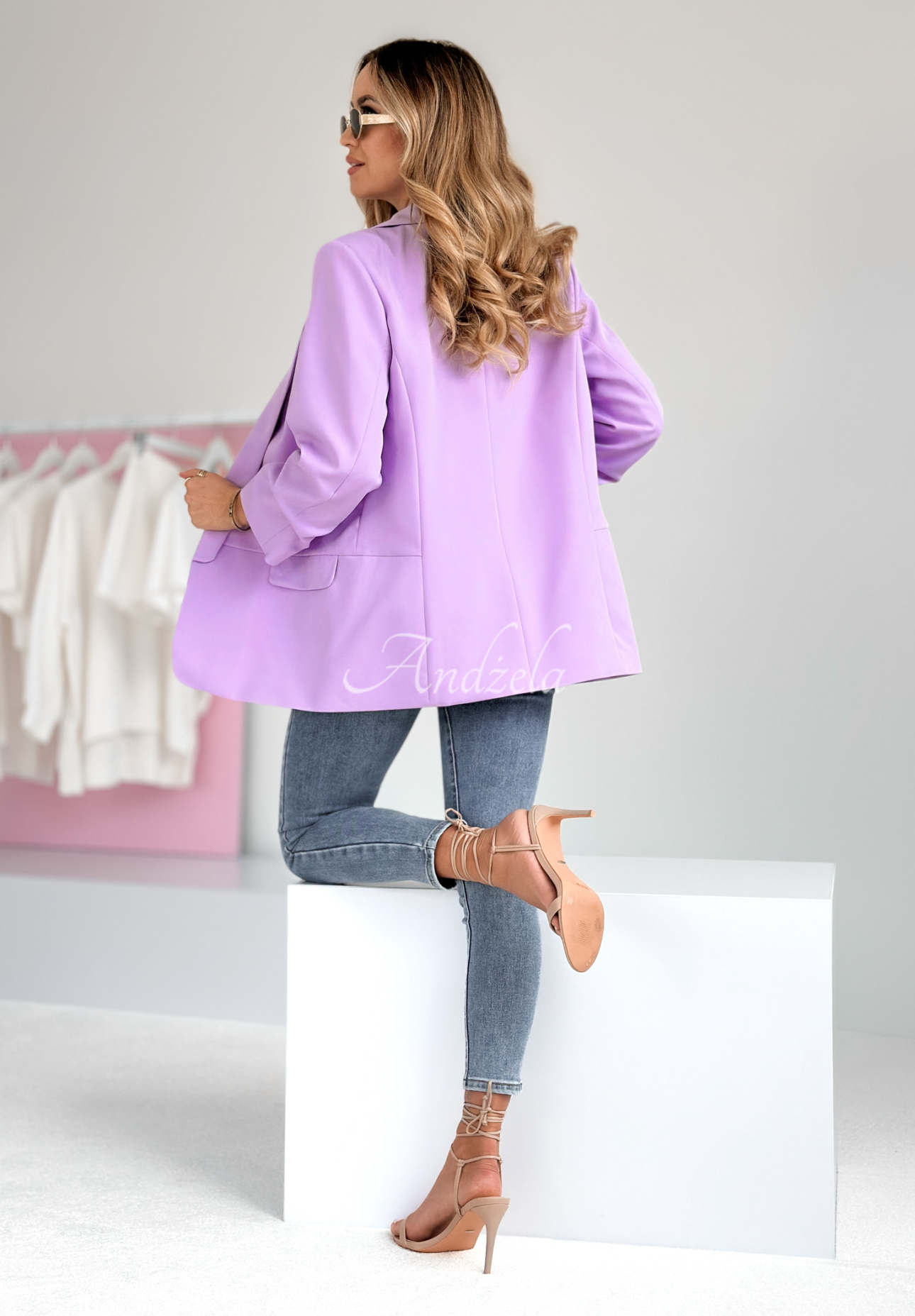 Premium classic lilac blazer