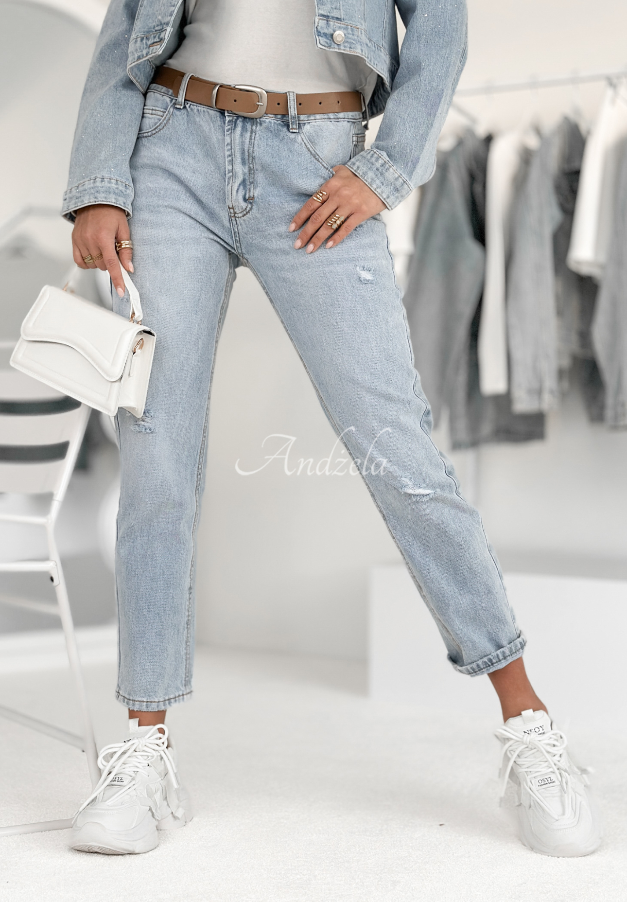 Playing For Keeps Pants Set(Lt Blue)