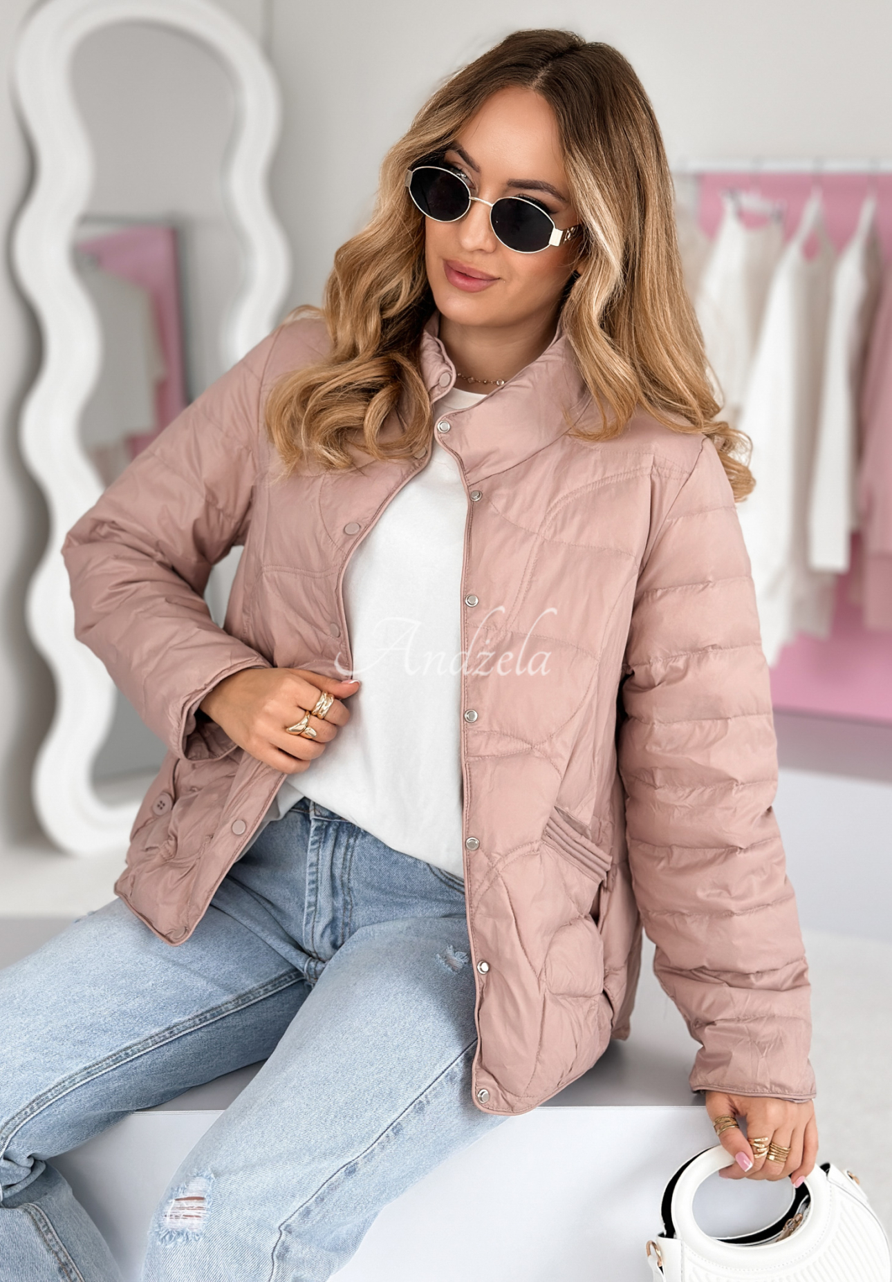 Down jacket Already Gone powder pink