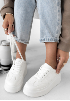 Adidasy Start With Forever białe