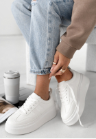 Adidasy Start With Forever białe