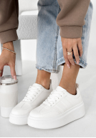 Adidasy Start With Forever białe