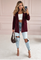 Marynarka Runway Ready burgundowa