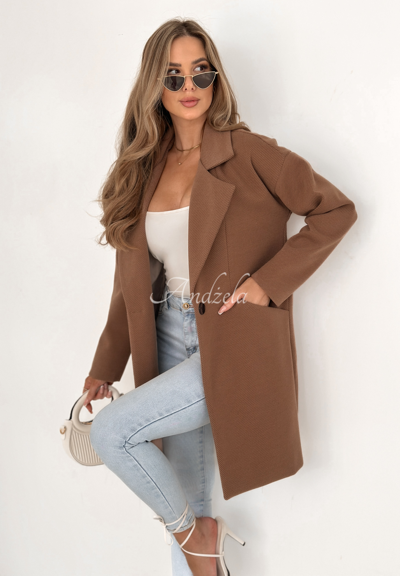 High Expectations coat chocolate