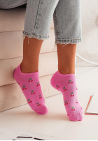 Skarpetki w wisienki Cherry Lemonade różowe