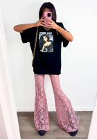 T-shirt z nadrukiem La Milla Girl Boss czarny