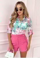 Krótkie spodenki The Female pudrowy róż