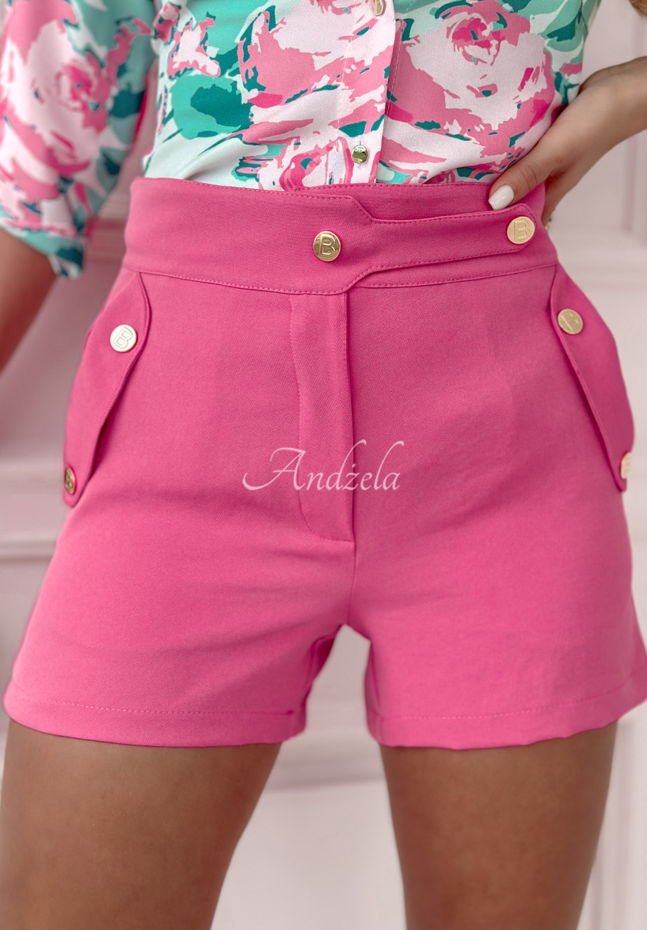Short Shorts by The Female pink