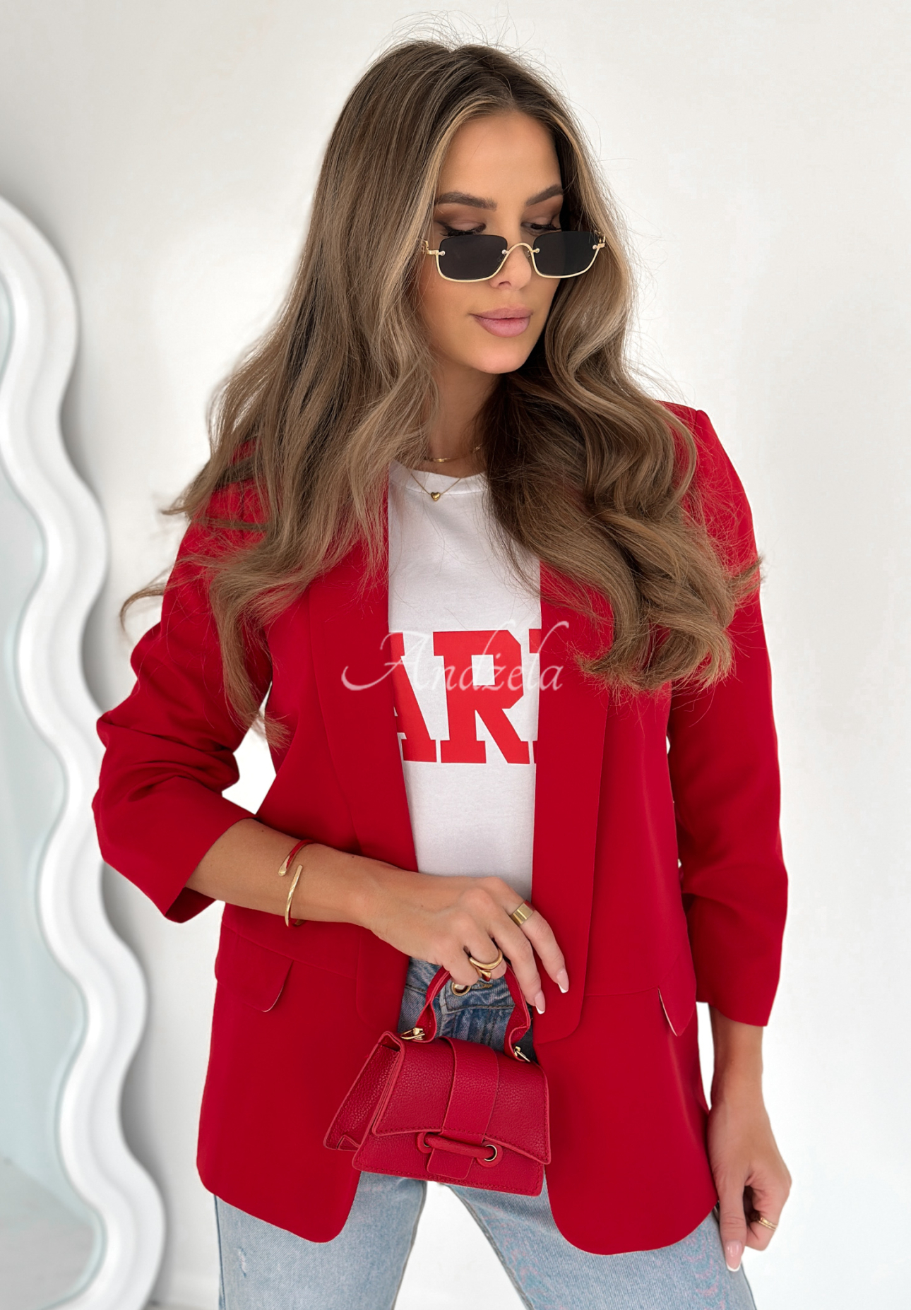 Premium classic jacket red