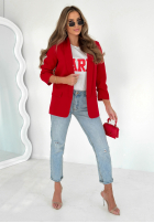 Marynarka Premium Czerwona