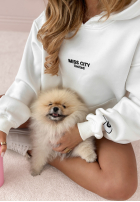 Bluza z nadrukiem MC Pool Party ecru