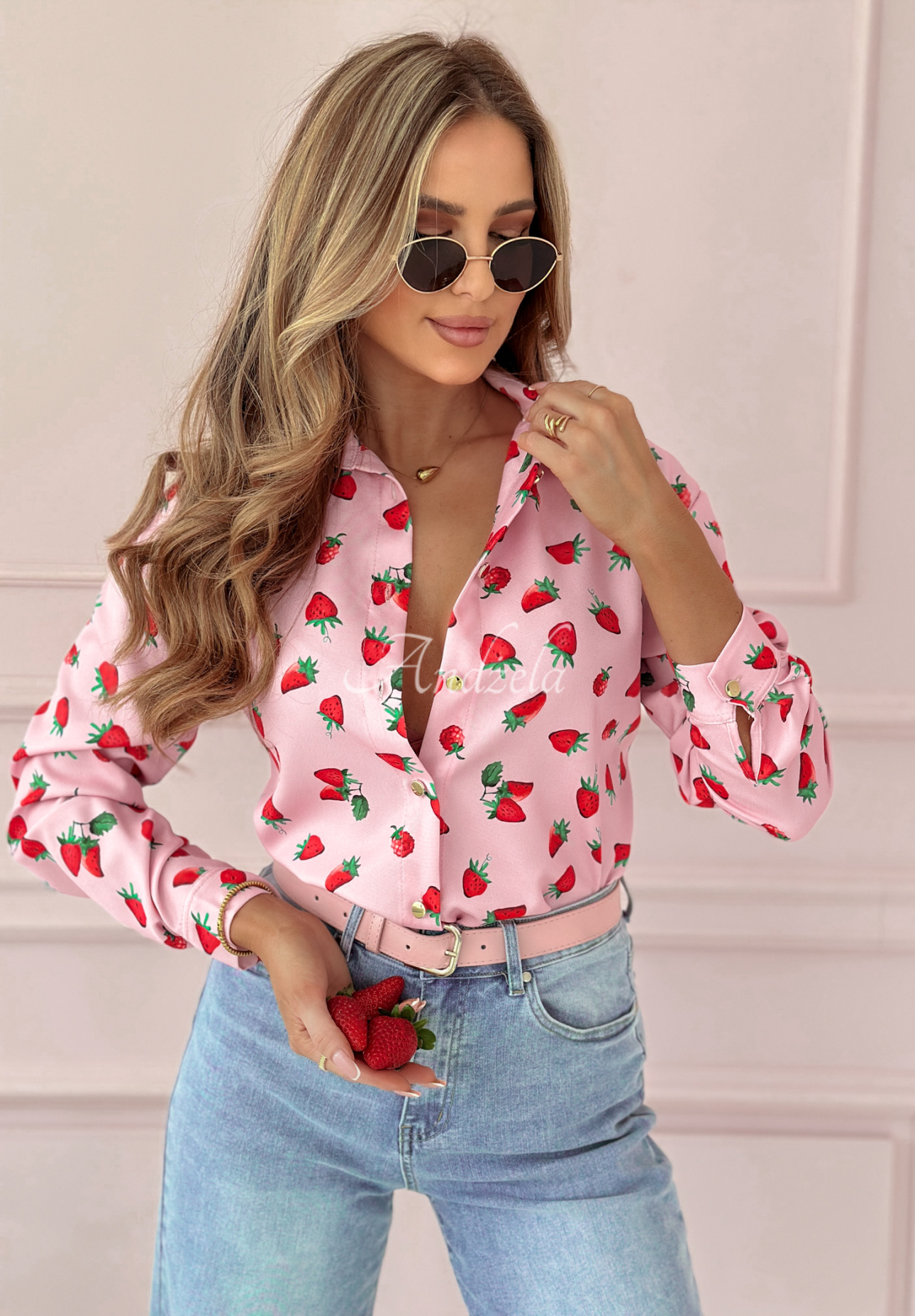 Strawberry Lemonade pink shirt