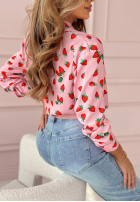Koszula w truskawki Strawberry Lemonade różowa