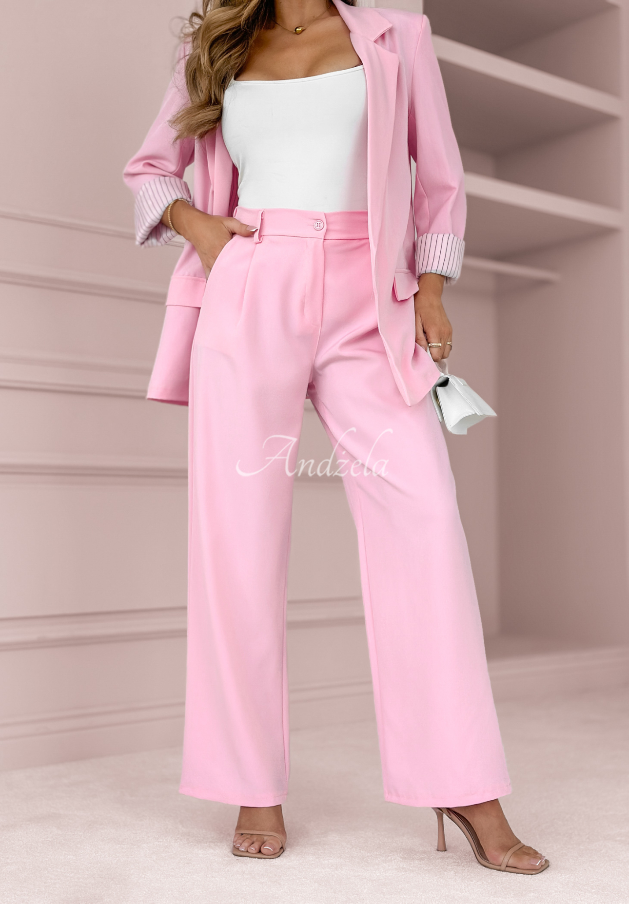 My Superpower women's suit powder pink