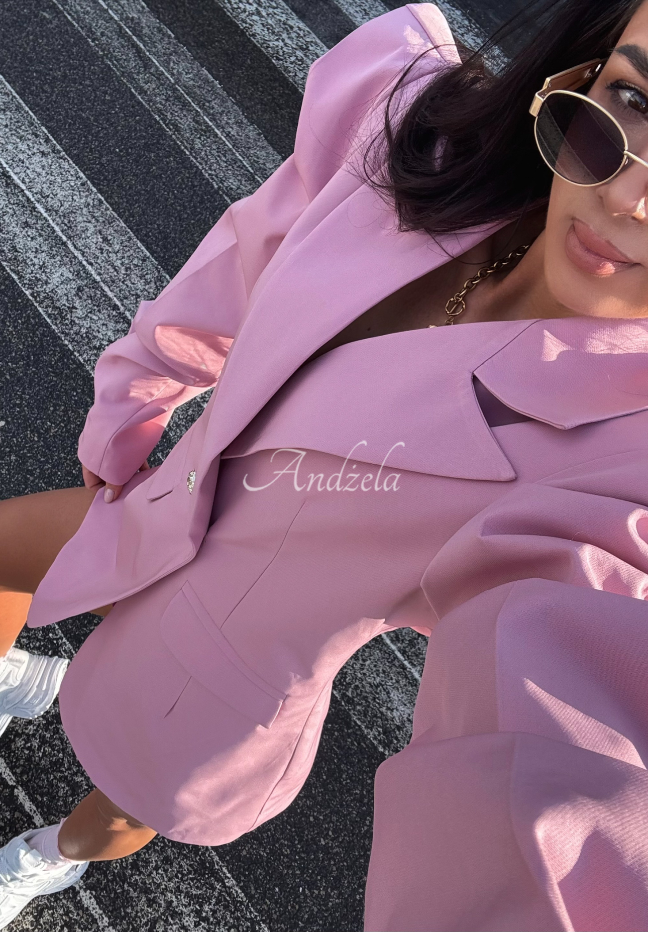 La Milla Getting Over You jacket powder pink