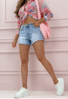 Jeansowe szorty Sail My Ship niebieskie