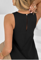 Trapezowa sukienka mini Keep Your Promise czarna