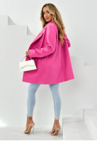 Płaszcz dwurzędowy Avalon różowy