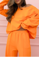 Komplet dresowy Come Home pomarańczowy