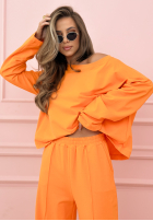 Komplet dresowy Come Home pomarańczowy