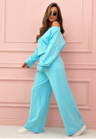 Komplet dresowy Come Home błękitny