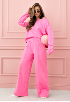 Komplet dresowy Come Home różowy