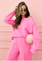 Komplet dresowy Come Home różowy