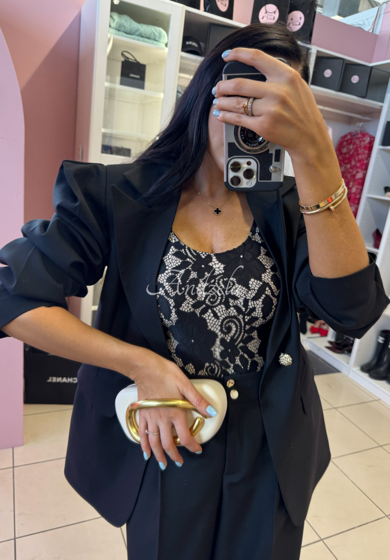 La Milla Doing It Right lace bodysuit black