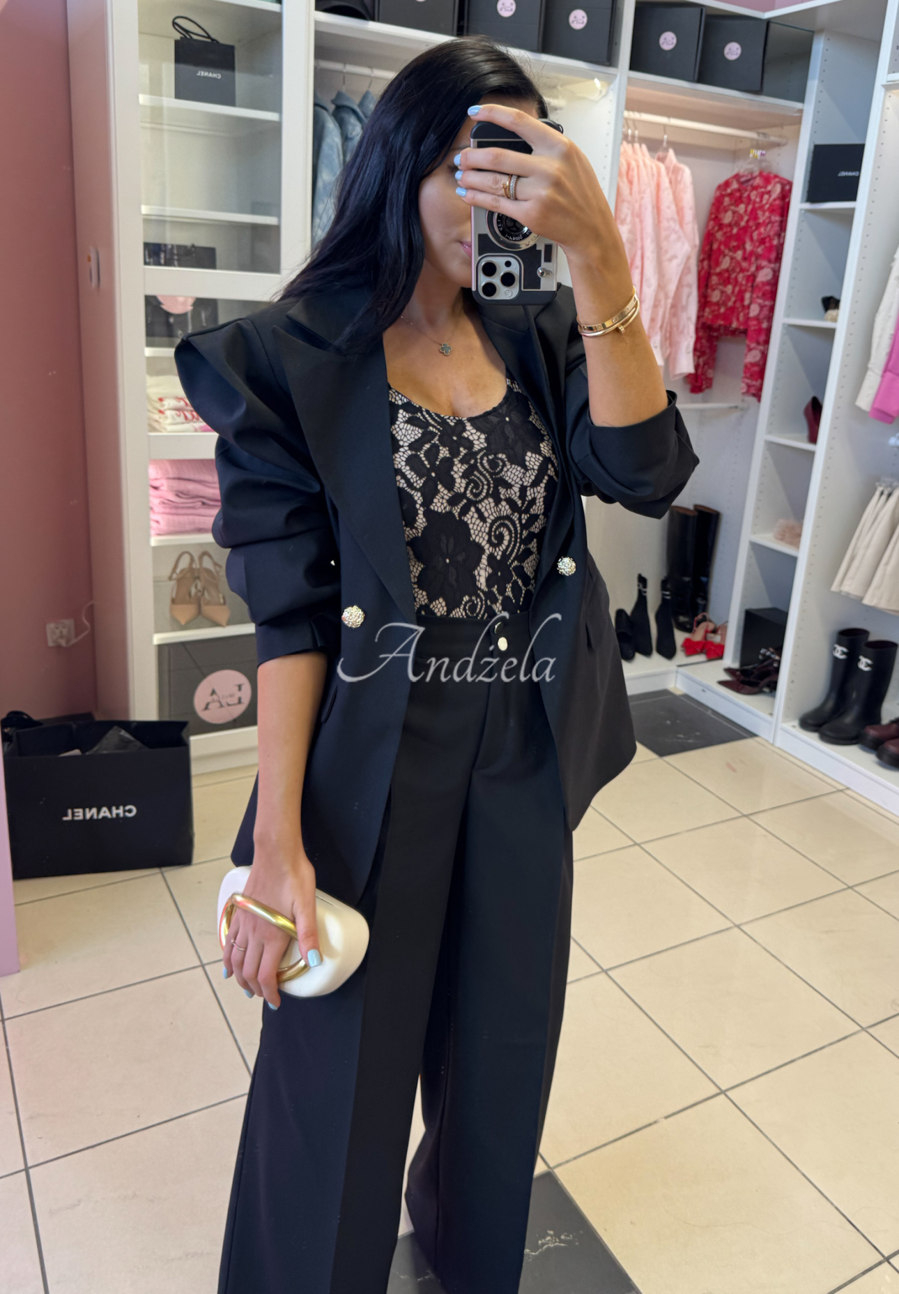 La Milla Doing It Right lace bodysuit black