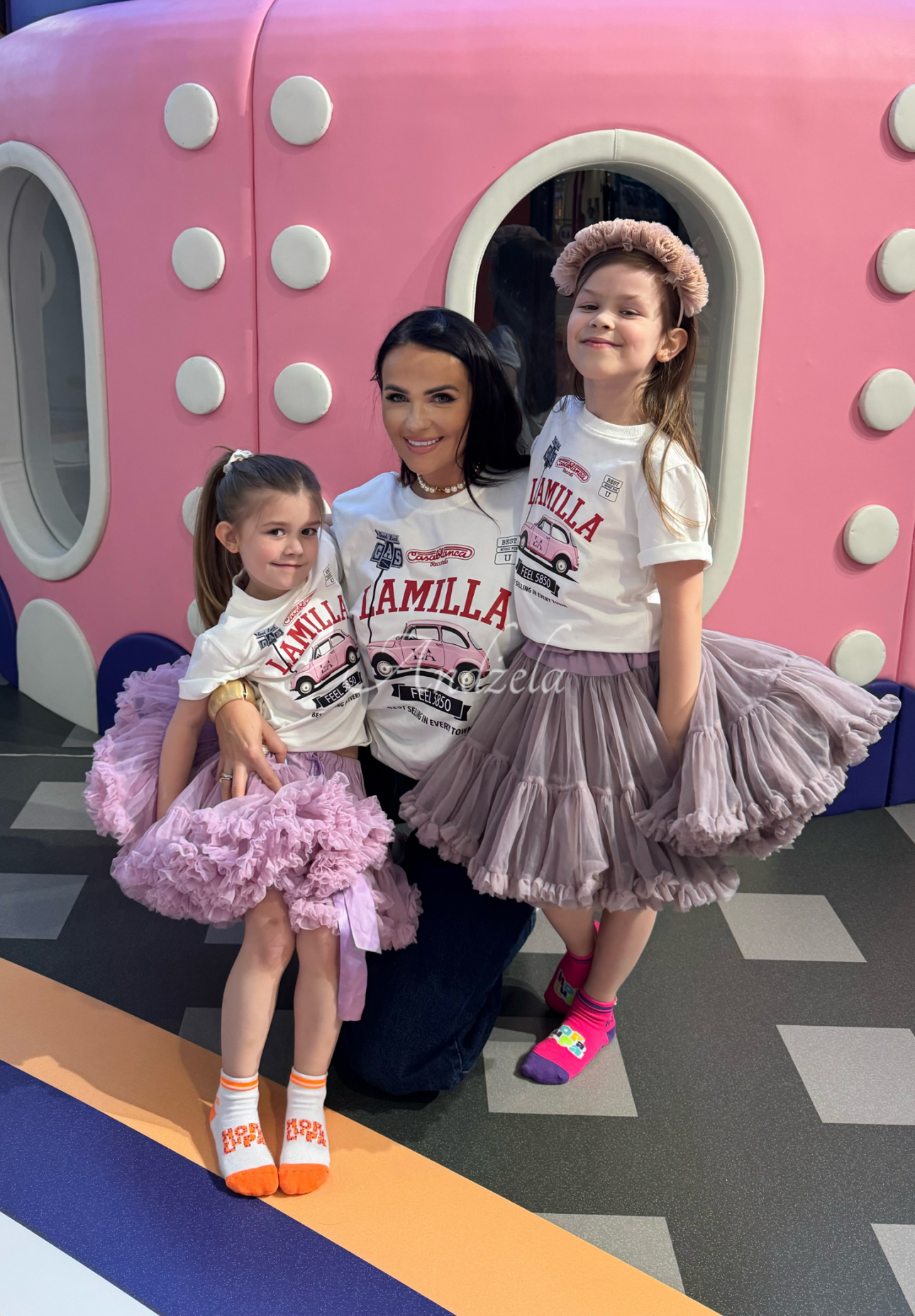 La Milla Reason To Stay children's printed T-shirt white