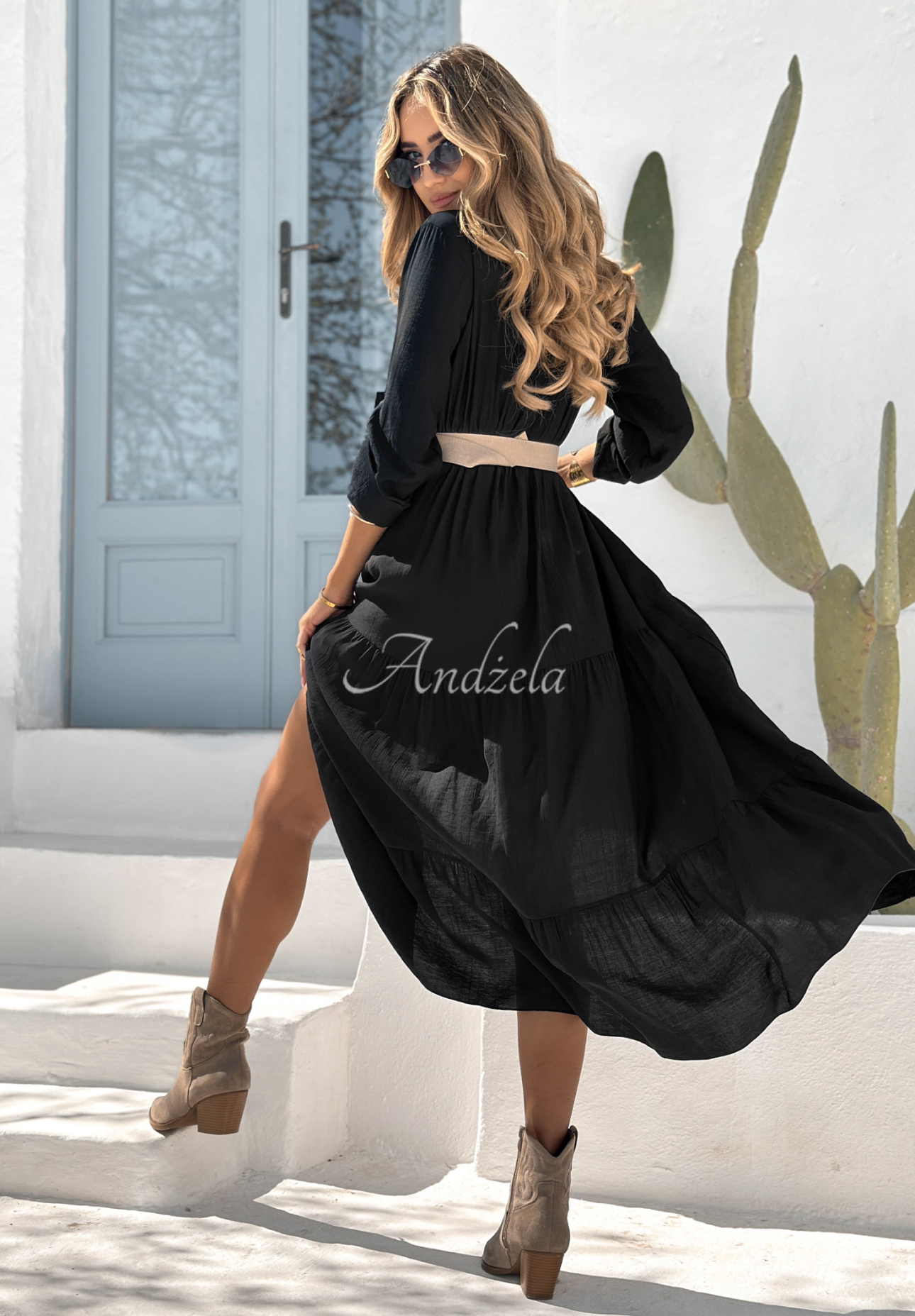 Socks maxi This Is Paradise czarna