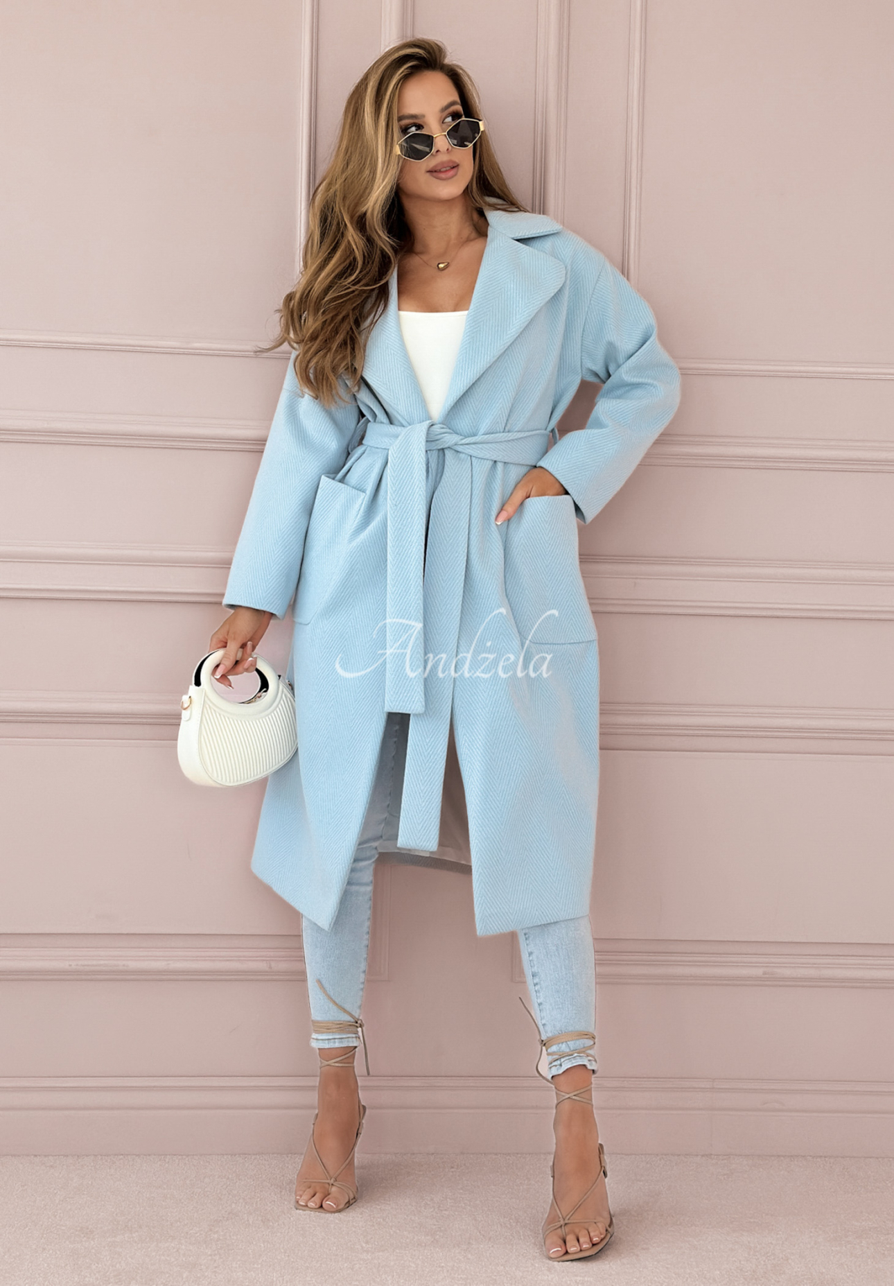 Colors Of Spring long coat blue