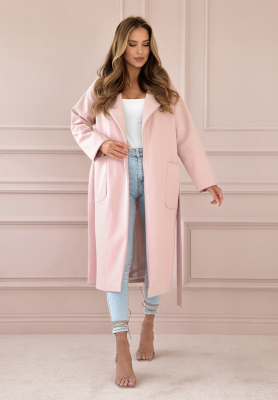 Colors Of Spring long coat powder pink