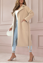 Długi płaszcz Colors Of Spring beżowy