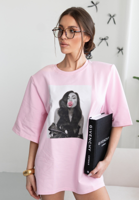 La Milla Miss Lacy printed t-shirt pink