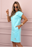 Sukienka You Won't Believe błękitna