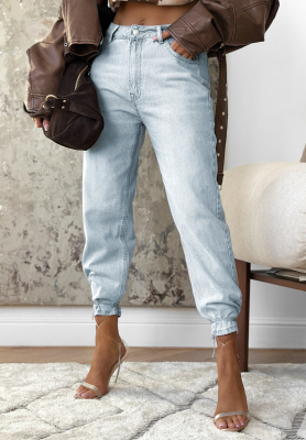 Straight denim pants Smells Like You blue