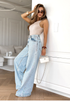 Body na ramiączkach Extremely Clear beżowe