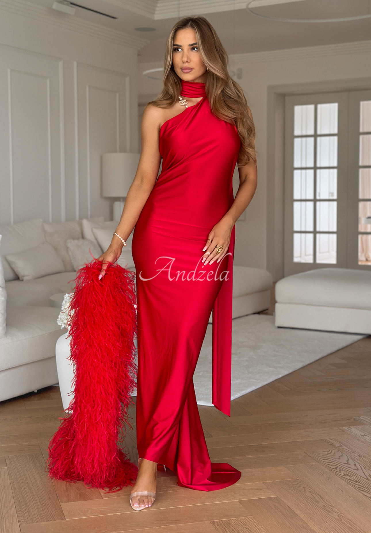 Make It Epic red maxi dress
