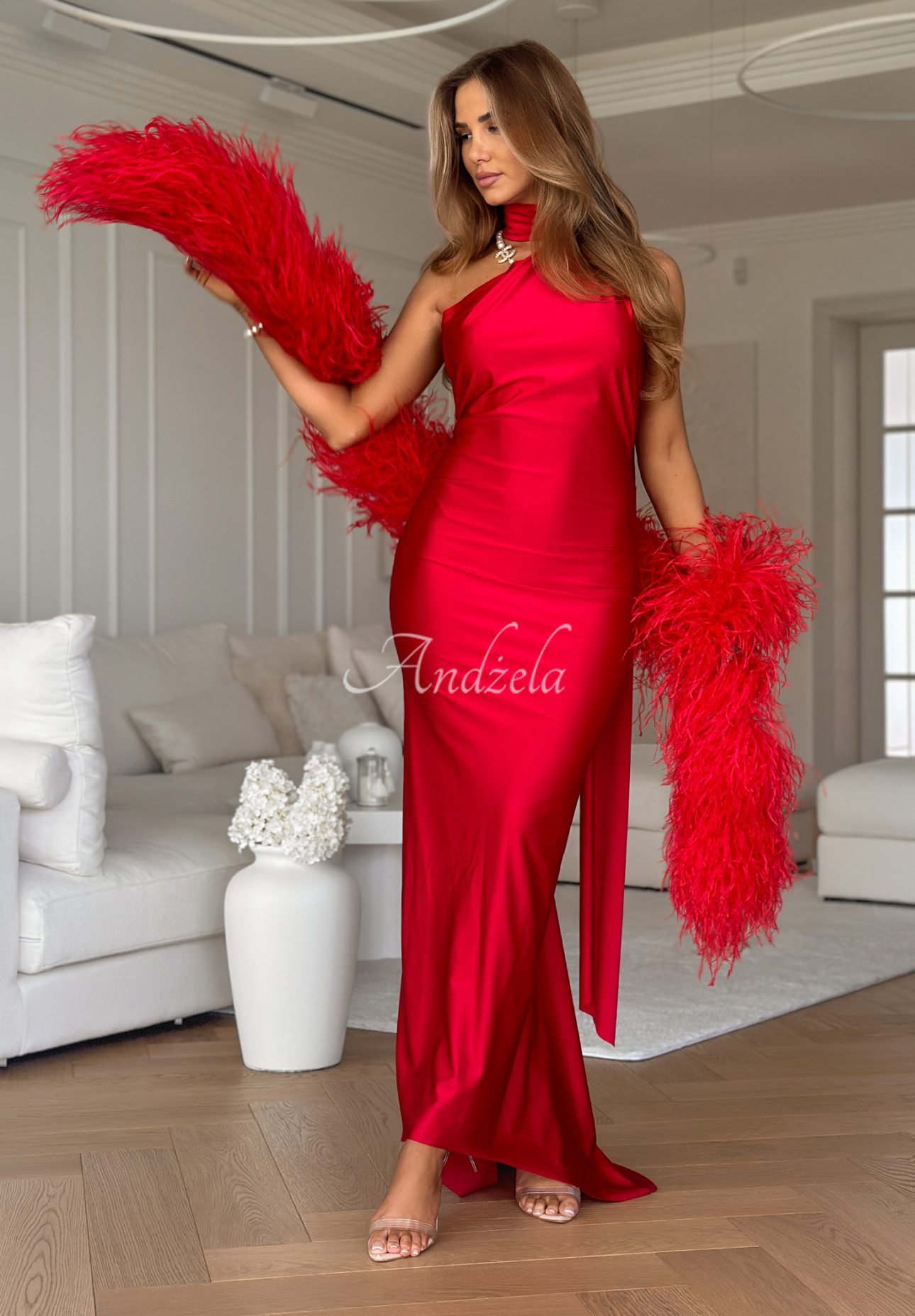 Make It Epic red maxi dress