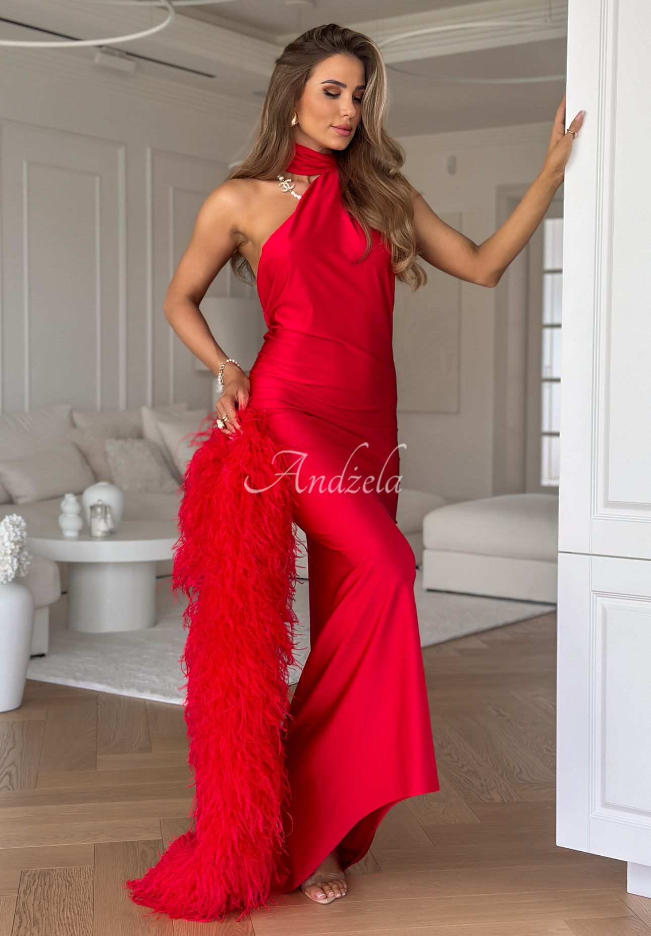 Make It Epic red maxi dress