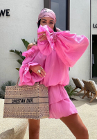 Spódnico-spodenki La Milla Spring Is In The Air różowe